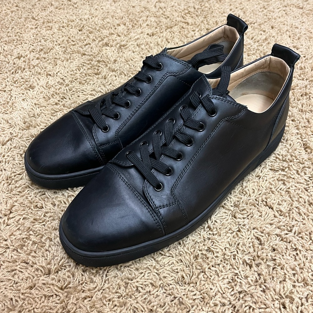 Men’s Size “47 EU” or “14 US” Christian Louboutin Louis Leather Sneakers